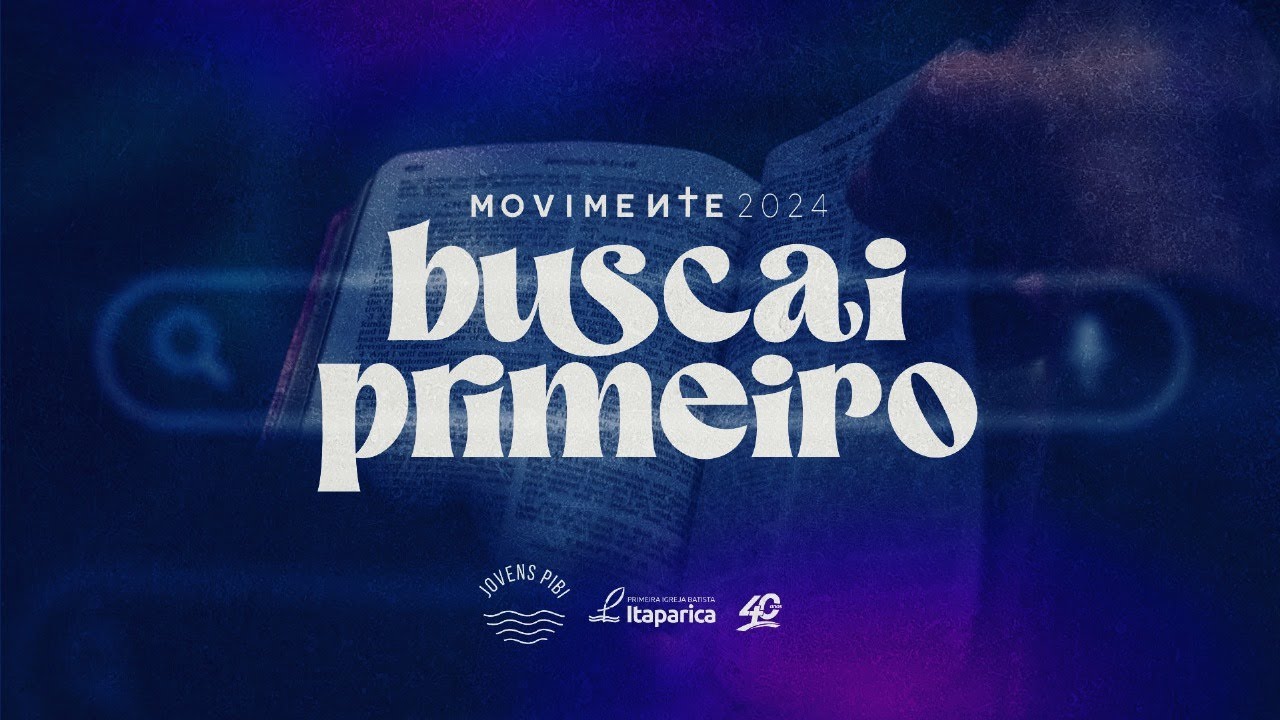 Conferência MOVIMENTE - Alexandre Magnani | 24/08 - 19H | BUSCAI PRIMEIRO