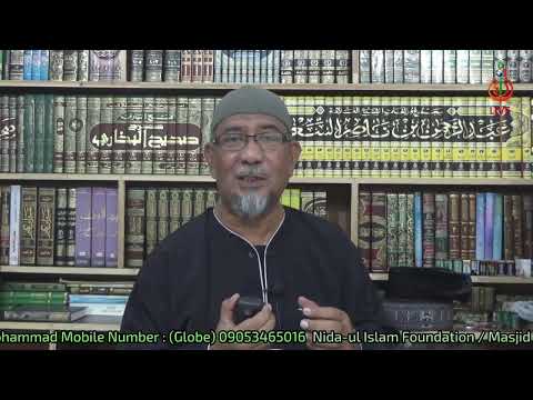 Bunga sin Pag-iyman Ep. 372| Shaykh Abdennasser Abdurahman.