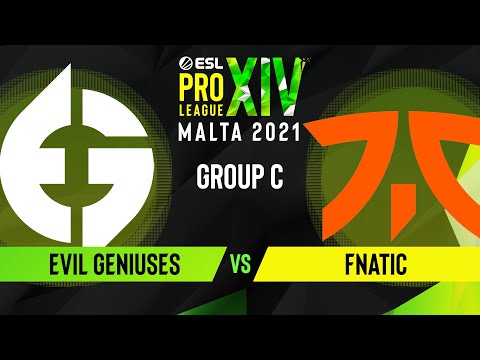 CS:GO - Evil Geniuses vs. fnatic [Nuke] Map 1 - ESL Pro League Season 14 - Group C