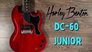 Video thumbnail for Harley Benton DC-60 Junior Faded Cherry - Demo/Review by SRGuitar