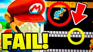 25 MISTAKES in Super Mario Bros Games