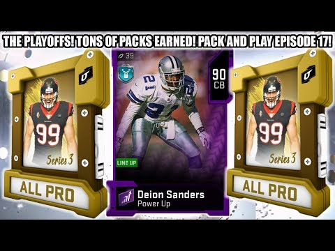 THE PLAYOFFS! TONS OF PACKS EARNED! PACK AND PLAY EPISODE 17! | MADDEN 20 ULTIMATE TEAM