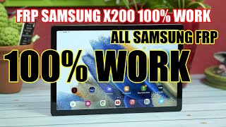 Samsung Galaxy Tab A8 X200 Bypass Android 11 FRP google account on ALL SAMSUNG GALAXY 2022