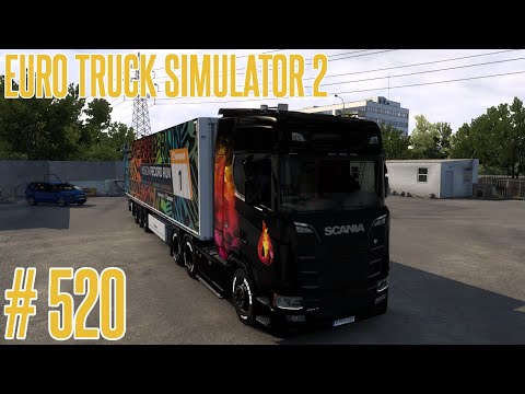Euro Truck Simulator 2 #520 - Lacq to Montpellier