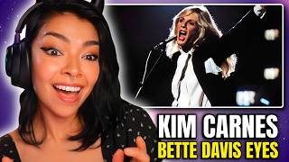 OMG THAT RASP!! |  FIRST TIME HEARING Kim Carnes - Bette Davis Eyes | REACTION