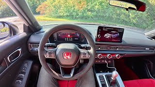 2023 FL5 Honda Civic Type R - Cobb Redline Carbon Fiber Intake - POV Driving Impressions