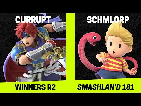SmashLAN'd 181 Winners R2 - Currupt vs Schmlorp - SSBU Smash Ultimate Tournament