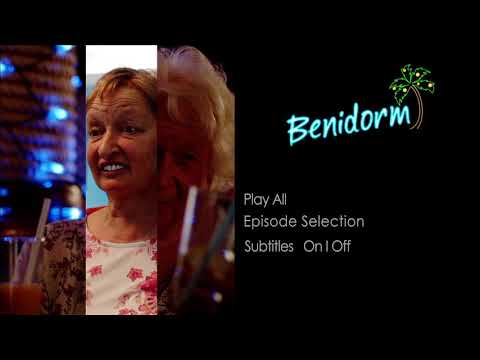 Benidorm series 10 Disc 2 Main Menu