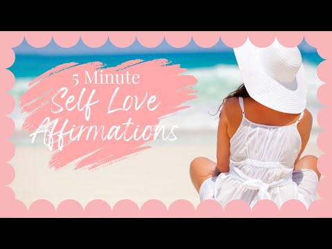 Self Love Affirmations Meditation  | 5 Minute Meditation!