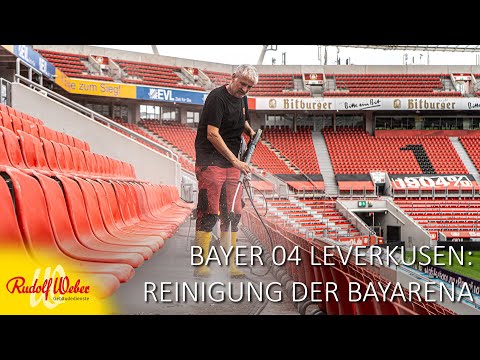Bayer Leverkusen: Grundreinigung der BayArena vor der Bundesliga-Saison 23/24