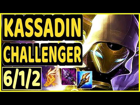 DAWIDSONEK (KASSADIN) - 6/1/2 KDA CHALLENGER GAMEPLAY - EUW