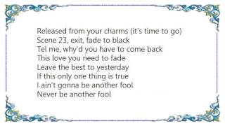 Chaka Khan - I&#39;ll Never B Another Fool Lyrics