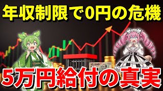 国民民主党が5万円給付を緊急提案！対象者や電気ガス代補助で家計はいくら得する？【ずんだもん&四国めたん解説】