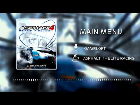 Asphalt 4 Elite Racing OST (JAVA) - Main Menu