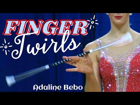 HOW TO DO FINGER TWIRLS - Adaline Bebo
