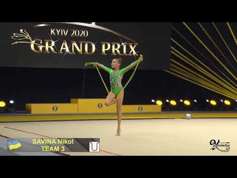 Nikol Savina 2007 Rope 16.750 - Deriugina Cup 2020 (Day 2)