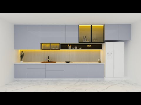 Design a Kitchen in SketchUp  Under 15 Minutes! | #sketchup  #kitchendesign   #vray  #tutorial