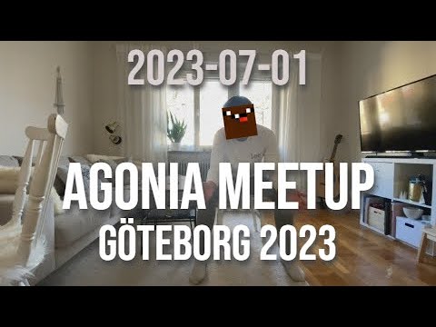 Meetup Gothenburg 2023-07-01 - Agonia SMP announcement (Svensk Minecraft)