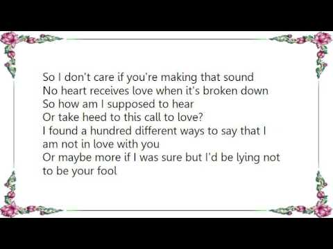 Call to Love - Crooked Fingers