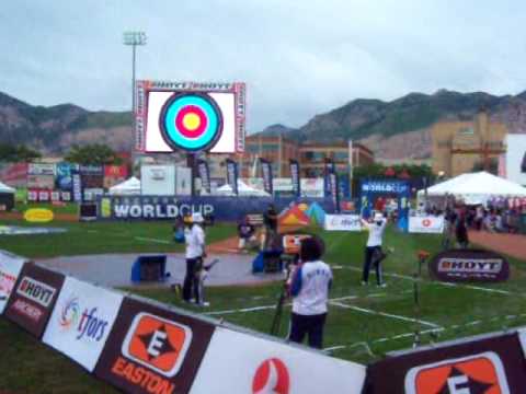 World Cup Archery Competition In Ogden Utah (8-7-2010)