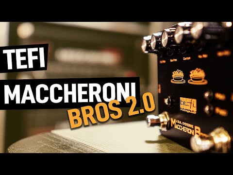 TEFI Vintage Lab Maccheroni Bros "Black series" 2020 Matt Black image 2