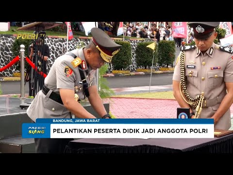 KAPOLDA JABAR PIMPIN PELANTIKAN DAN PENGAMBILAN SUMPAH DIKTUBA BINTARA POLRI T.A 2025