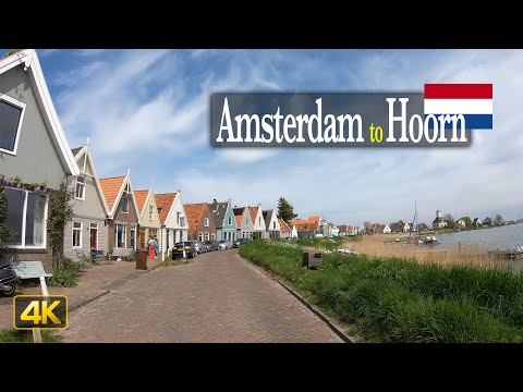 Driving in Holland 🇳🇱 From Amsterdam to Hoorn