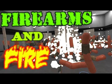 H3VR Update 59 Showcase [Part 2] Molotovs! Many Guns! Such Fire! (no commentary)