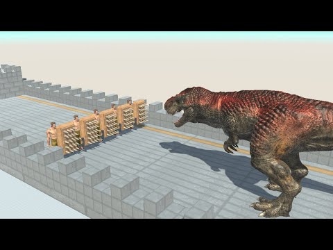 Spike Shield Formation on Sky Bridge vs ALL UNITS Animal Revolt Battle Simulator