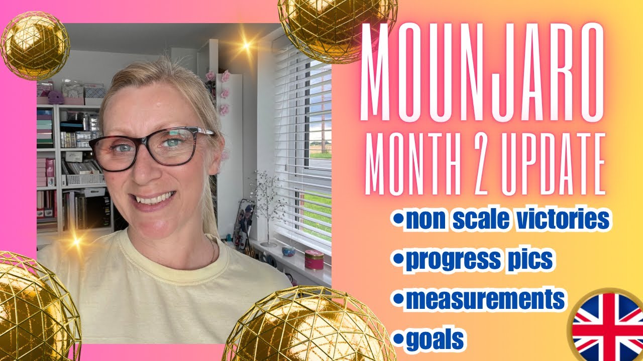 MOUNJARO MONTH 2 UPDATE: non scale victories, progress pics, measurements, clothes try on