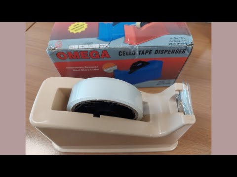 Plastic cello tape dispenser 1
