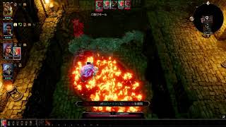 [Divinity Original Sin2]4章 ブラッドムーン島のドワーフ救出 炎のナメクジ＆爆破罠戦法[DOS2/JPN]