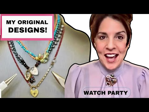 My Own Vintage Jewelry Designs For The 1st Time In 25 Years!