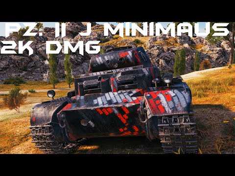 Pz. II J Mini Maus, 2K DMG at Tier 3 - World of Tanks
