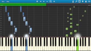 Genesis - Firth Of Fifth Intro 20% Speed - Piano Tutorial - Lesson - How to play