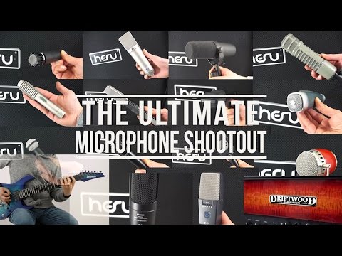 The Ultimate Microphone Shootout! (Metal Guitar Cabinet)