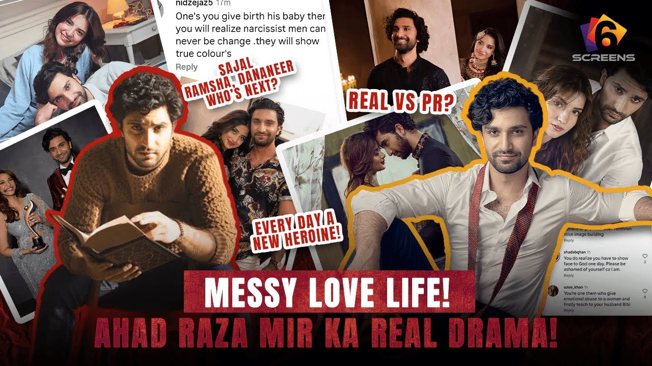 Ahad Raza LOVE LIFE! Sajal, Ramsha, Dananeer – WHO’S NEXT?