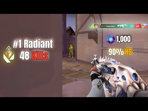 48 Kill RADIANT Clove VALORANT VOD Review | Beginner Visual Guide | Insane Gamesense & Mechanics