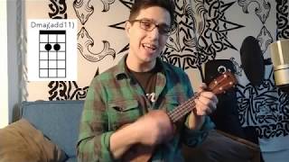 &quot;Bright Whites&quot; - Kishi Bashi ukulele tutorial
