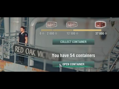 Container Opening: My first 55 unit: 5 base, 3 super, 3 mis-clicked. Retrograde opening.