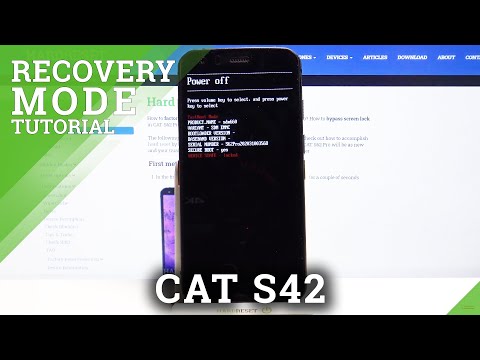 How to Open Recovery Mode in CAT S62 Pro – Enter / Leave Recovery Menu