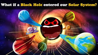 What if a Black Hole entered our Solar System? | #aumsum #kids #science #education #children