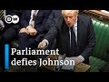 Parliamentary defeat for Boris Johnson in key Brexit vote | DW News
