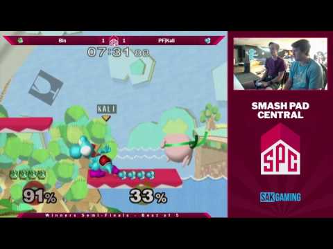 SPC 63 Winners Semis - Bin (Jigglypuff) vs PF|Kali (Yoshi)