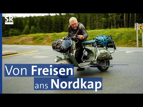 Richtung Nordkap mit der Vespa: Freisener erfüllt sich seinen Lebenstraum