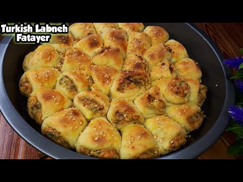 Turkish Labneh Fatayer Recipe | Easy Recipe | Turkish Recipe | By Food Mania