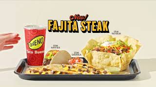 Taco Bueno is back with another flame-grilled favorite! 