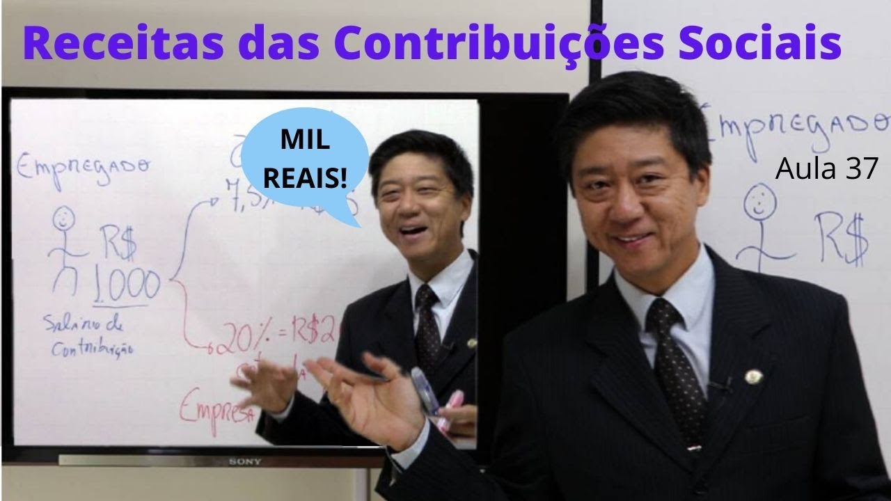 Direito Previdenciário - Receitas das Contribuições Sociais - aula 37 - Prof Eduardo Tanaka