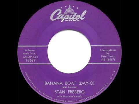 1957 HITS ARCHIVE: Banana Boat (Day-O) - Stan Freberg (with Peter Leeds)