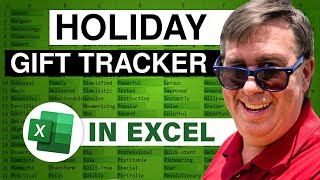 preview picture of video 'Learn Excel - Holiday Tracker - Podcast 1943'